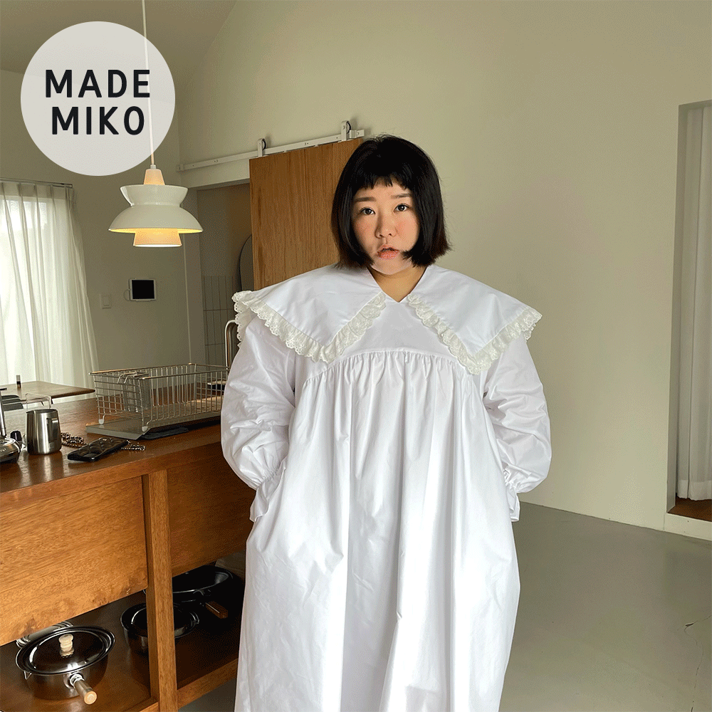 (35%-SALE) Miko Made 레이스 카라 OPS