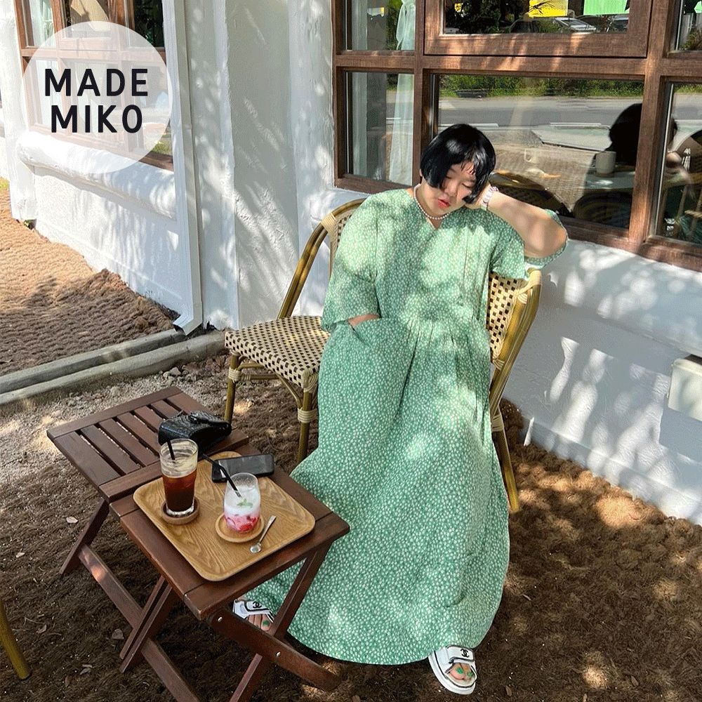 (MADE 5%) 당일배송 Miko Made 뽀샵 플라워 OPS